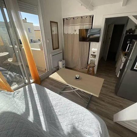Studio Cosy Avec Terrasse, Centre Port Cap D'agde, Proche Plages Et Commerces - Fr-1-723-148 * Agde