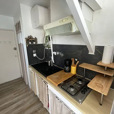 Apartment Studio Cosy Avec Terrasse, Centre Port Cap D'agde, Proche Plages Et Commerces - Fr-1-723-148