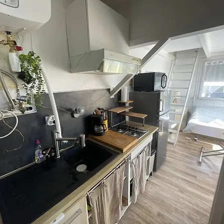 Apartment Studio Cosy Avec Terrasse, Centre Port Cap D'agde, Proche Plages Et Commerces - Fr-1-723-148