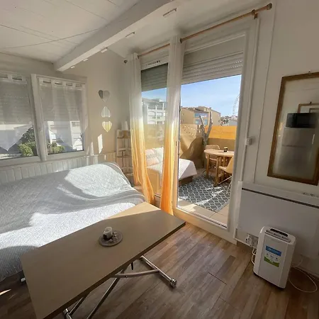 Studio Cosy Avec Terrasse, Centre Port Cap D'agde, Proche Plages Et Commerces - Fr-1-723-148 Agde