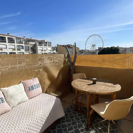 Studio Cosy Avec Terrasse, Centre Port Cap D'agde, Proche Plages Et Commerces - Fr-1-723-148 Apartment *